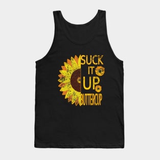 Flower Suck It Up Buttercup Tank Top